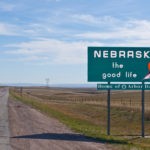 Welcome to Nebraska sign near Blair, NE - Local pest control and exterminator services